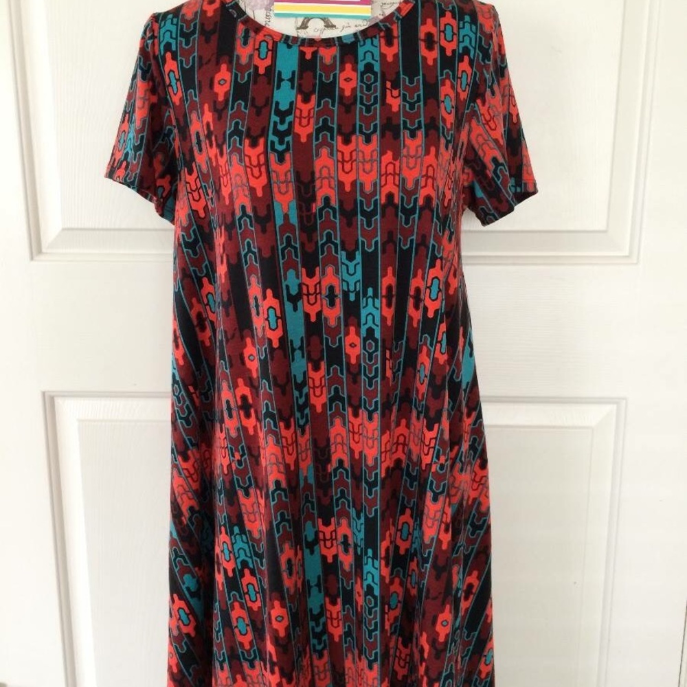 LuLaRoe Medium Carly Dress